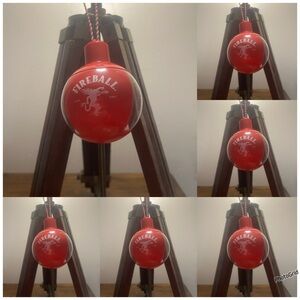 Fireball Christmass Ornaments - No liquor!  6 Refillable Ornaments